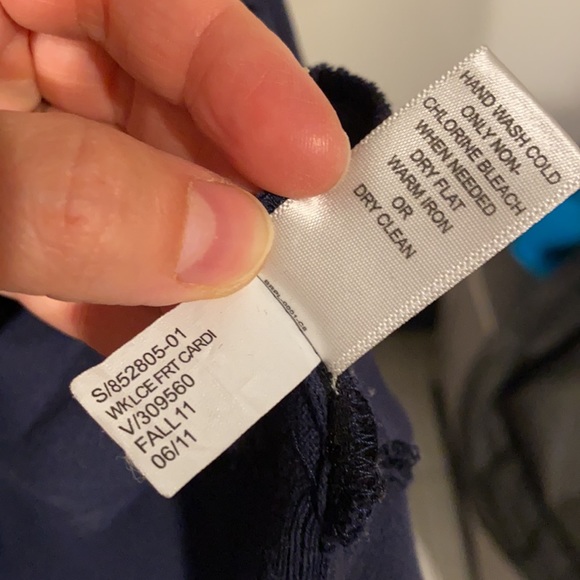 Banana Republic lace front 3/4 sleeve cardigan - Picture 11 of 11